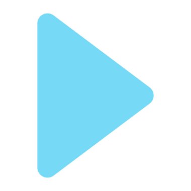 Mükemmel bir ok tasarım simgesi 