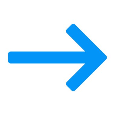 Mükemmel bir ok tasarım simgesi 