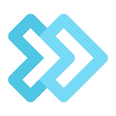 Mükemmel bir ok tasarım simgesi 