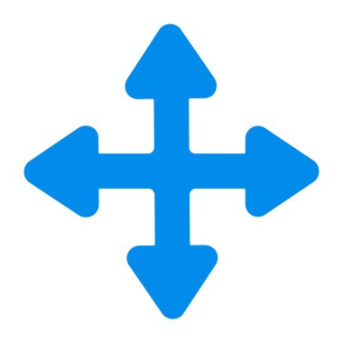 Mükemmel bir ok tasarım simgesi 