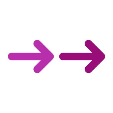 Mükemmel bir ok tasarım simgesi 