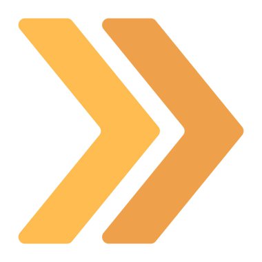 Mükemmel bir ok tasarım simgesi 