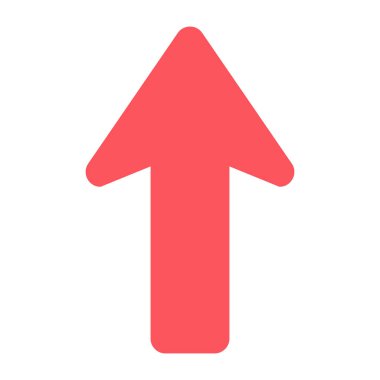 Mükemmel bir ok tasarım simgesi 