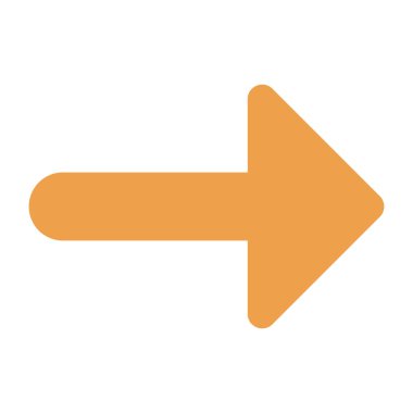 Mükemmel bir ok tasarım simgesi 