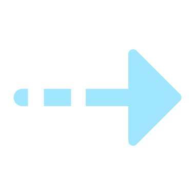 Mükemmel bir ok tasarım simgesi 