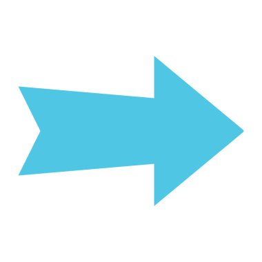 Mükemmel bir ok tasarım simgesi 