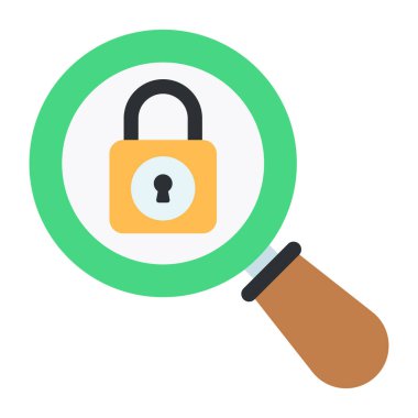 Arama güvenliğinin eşsiz bir tasarım simgesi