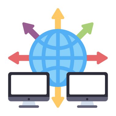 Küresel ağın en iyi indirme simgesi