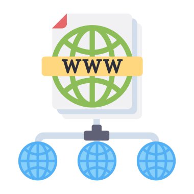 Bulut sunuculuğunun premimium indirme simgesi