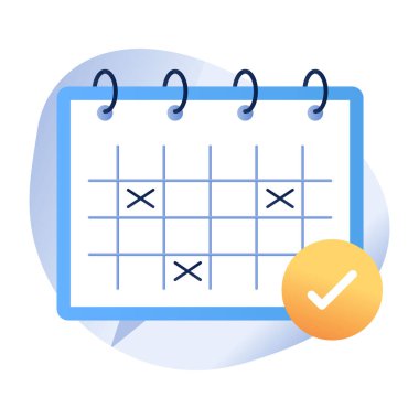 Zamanlamanın mükemmel tasarım simgesi