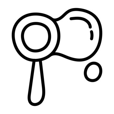 Kabarcıkların son moda vektör tasarımı