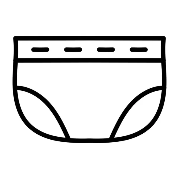Perfect Design Icon Underwear — Stock Vector