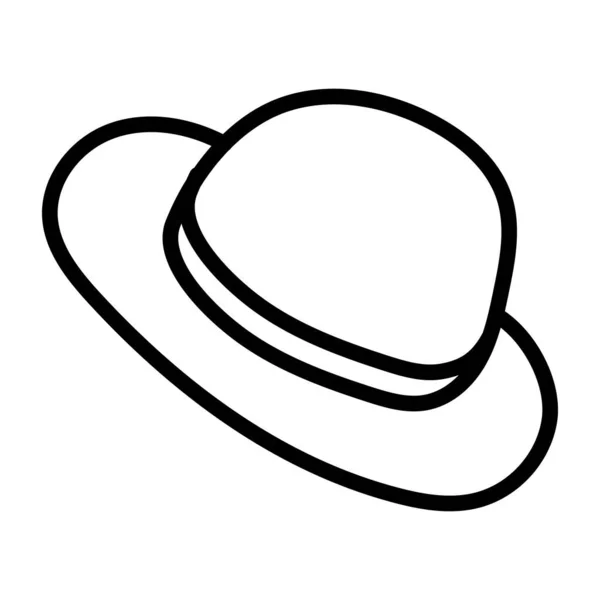 Accesorio Para Cabeza Icono Del Sombrero — Archivo Imágenes Vectoriales