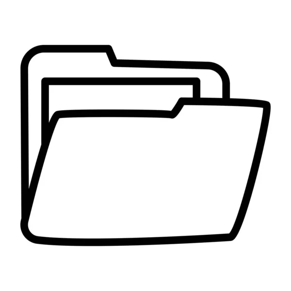 Premium Download Icon Folder — Stock Vector