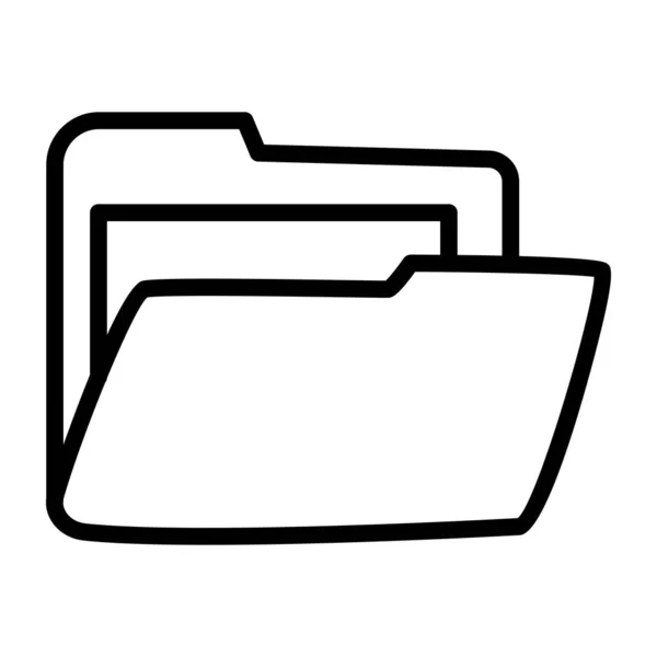 Premium Icono Descarga Carpeta — Vector de stock