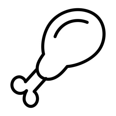 Tavuk budu için bir simge tasarımı  