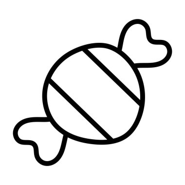 Şekerleme simgesi, düzenlenebilir vektör