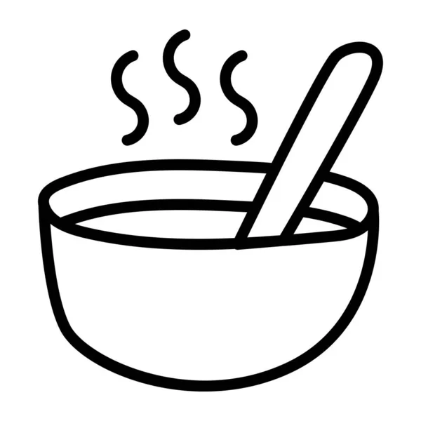 Trendy Design Icon Rice Bowl — Stock Vector