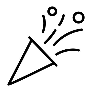 Parti şapkasının mükemmel tasarım simgesi