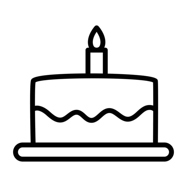 Modern Design Icon Cake — Stock Vector