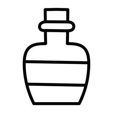 Uyuşturucu şişesinin eşsiz bir tasarım simgesi.