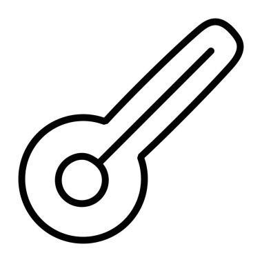 Termometrenin düzenlenebilir tasarım simgesi