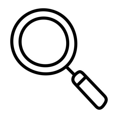 Büyüteç tasarımı simgesi