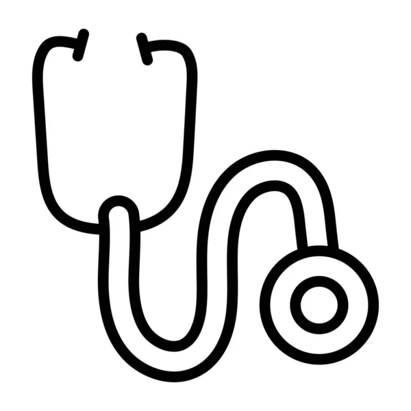 Prémiová Ikona Stahování Stetoskopu — Stockový vektor