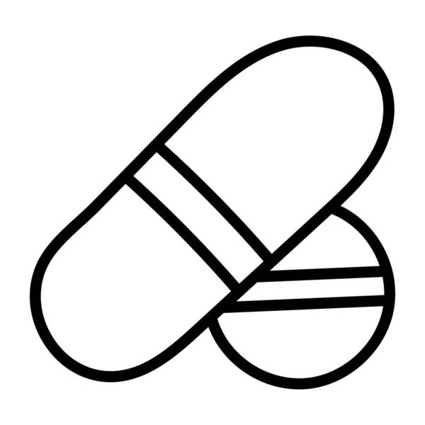 一个独特的药瓶设计图标 — 图库矢量图片