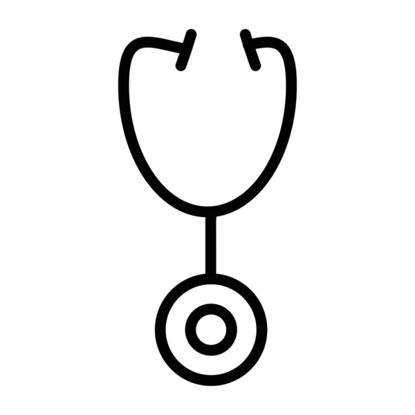 Prémiová Ikona Stahování Stetoskopu — Stockový vektor