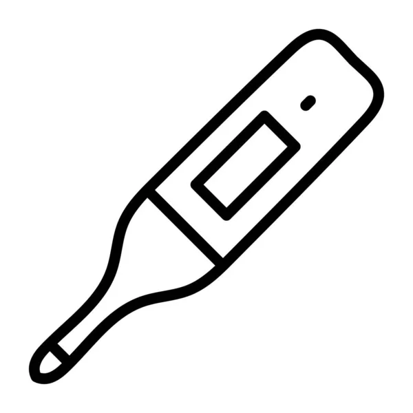 シュガー試験機のアイコン 血糖値計の線形設計 — ストックベクタ
