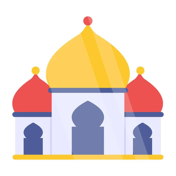Преміум Значок Завантаження Мечеті — стоковий вектор