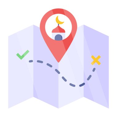 Cami konumu için son moda vektör tasarımı