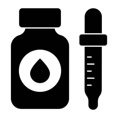 Göz damlalarının bir simge tasarımı