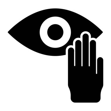 A premium download icon of eye 