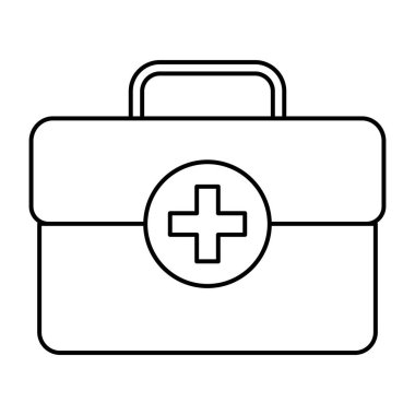 İlk yardım kitinin vektör tasarımı