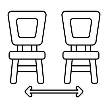 Koltuk mesafesinin modern tasarım simgesi