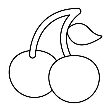 Kirazların simge tasarımı