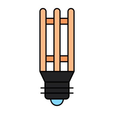 Öncü ışığın yaratıcı tasarım simgesi