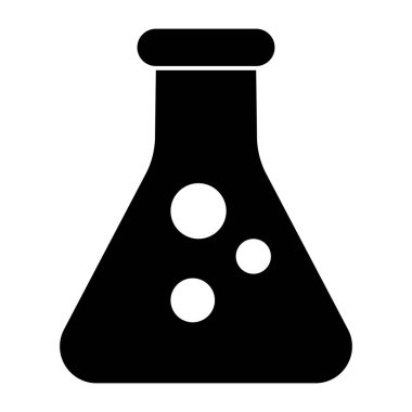      Kimyasal şişenin son moda vektör tasarımı