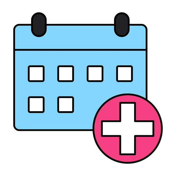 Unique Design Icon Doctor Appointment — Image vectorielle