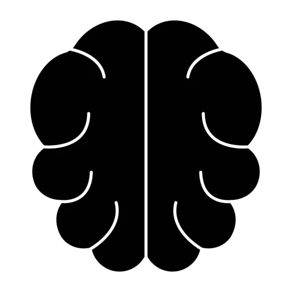 Modern Design Icon Brain — Vector de stock