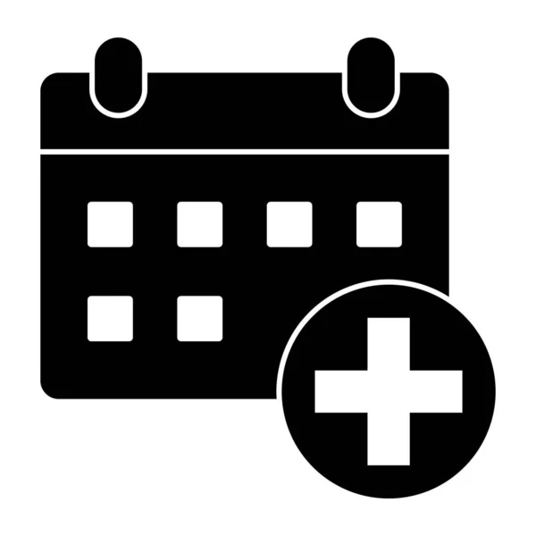 Unique Design Icon Doctor Appointment — 스톡 벡터