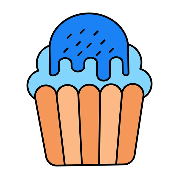 Premium Download Symbol Cupcake — Stockvektor