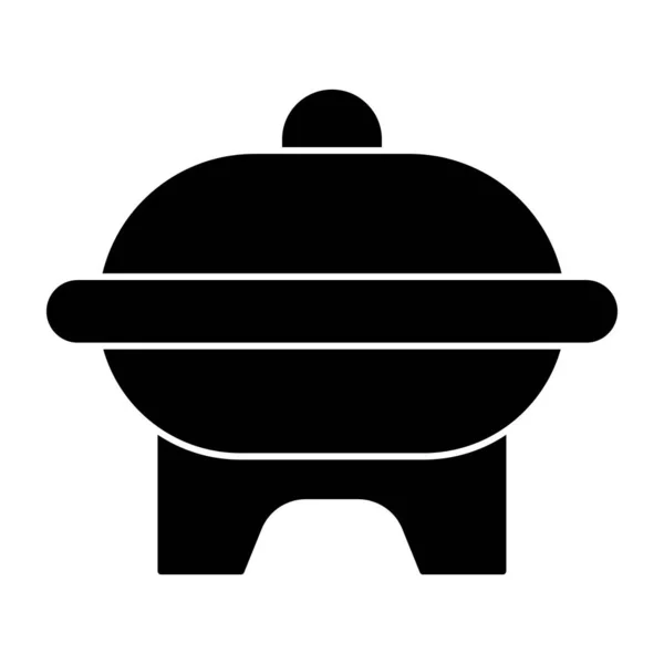 Icon Design Food Platter — Stock Vector