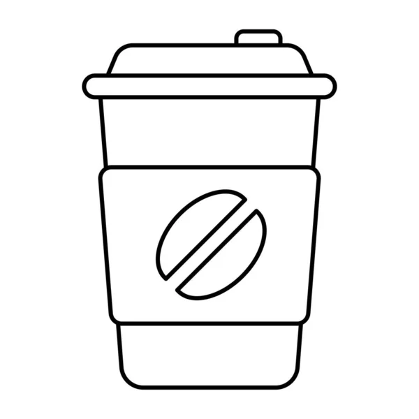 Editable Design Icon Coffee Cup — стоковый вектор