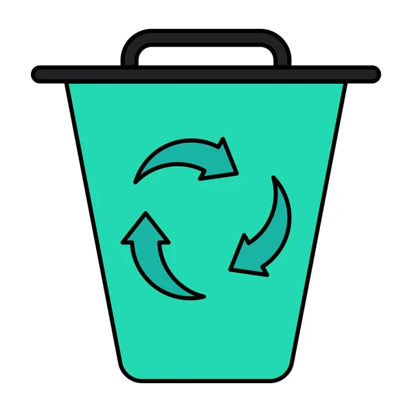 Vector Design Recycle Bin — 스톡 벡터