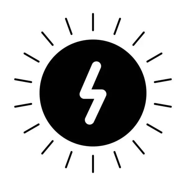 Modern Design Icon Bolt — Vetor de Stock