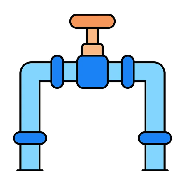 Icône Conception Parfaite Pipeline — Image vectorielle