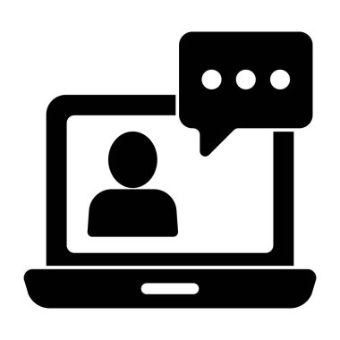 Moda tasarımında video çağrı simgesi